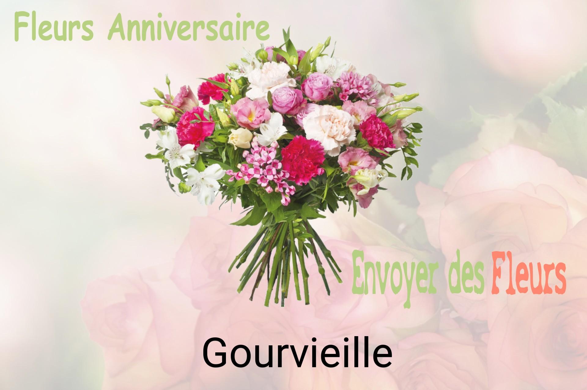 Bouquet de fleurs d’anniversaire livré à Gourvieille