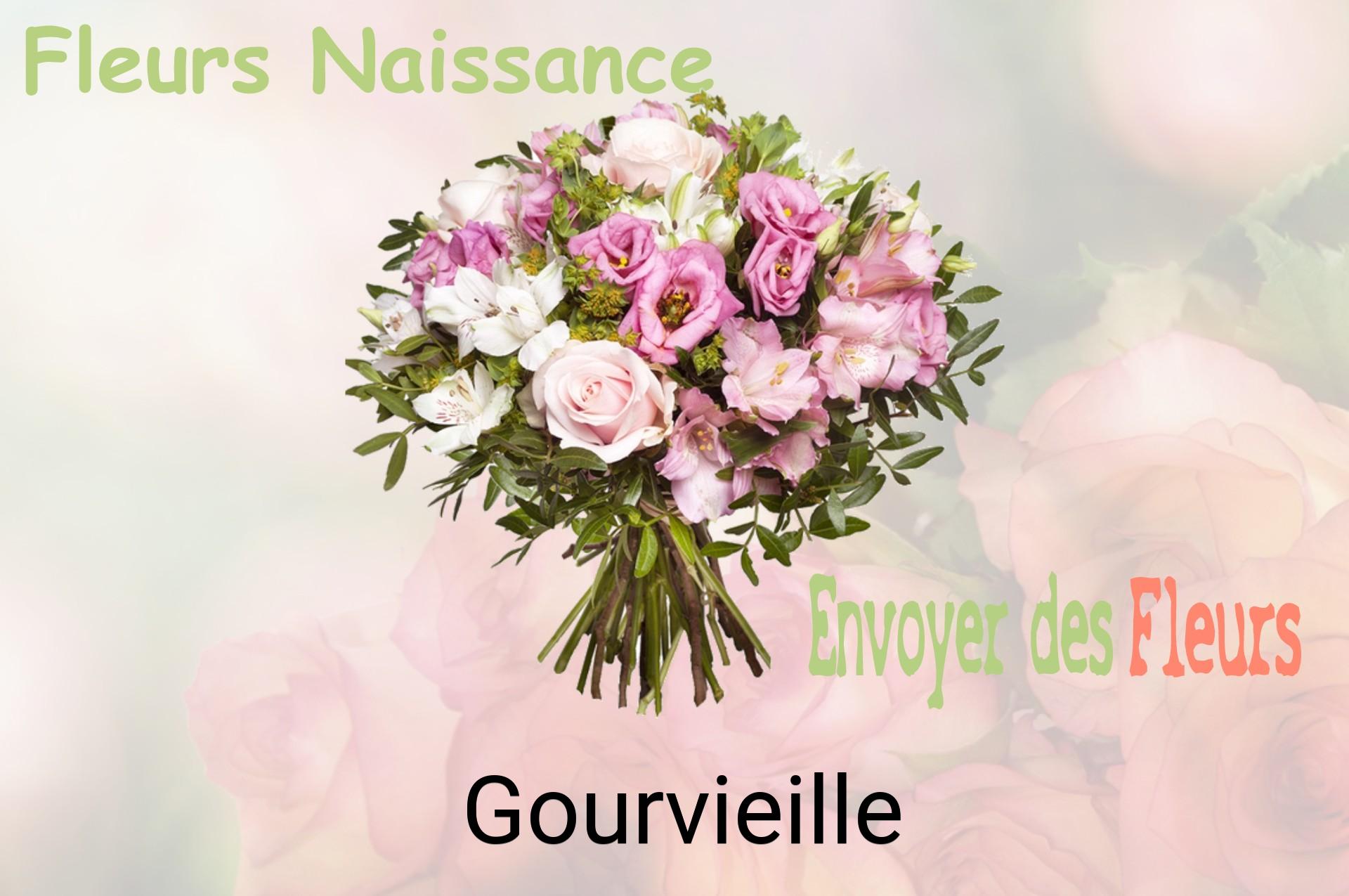 Bouquet de fleurs de naissance livré à Gourvieille